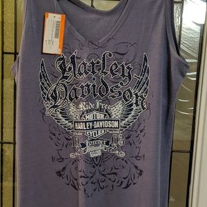 Harley Davidson womens tank top